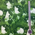 Garden Life in MomminVally, green - Moomin By ZannaZ