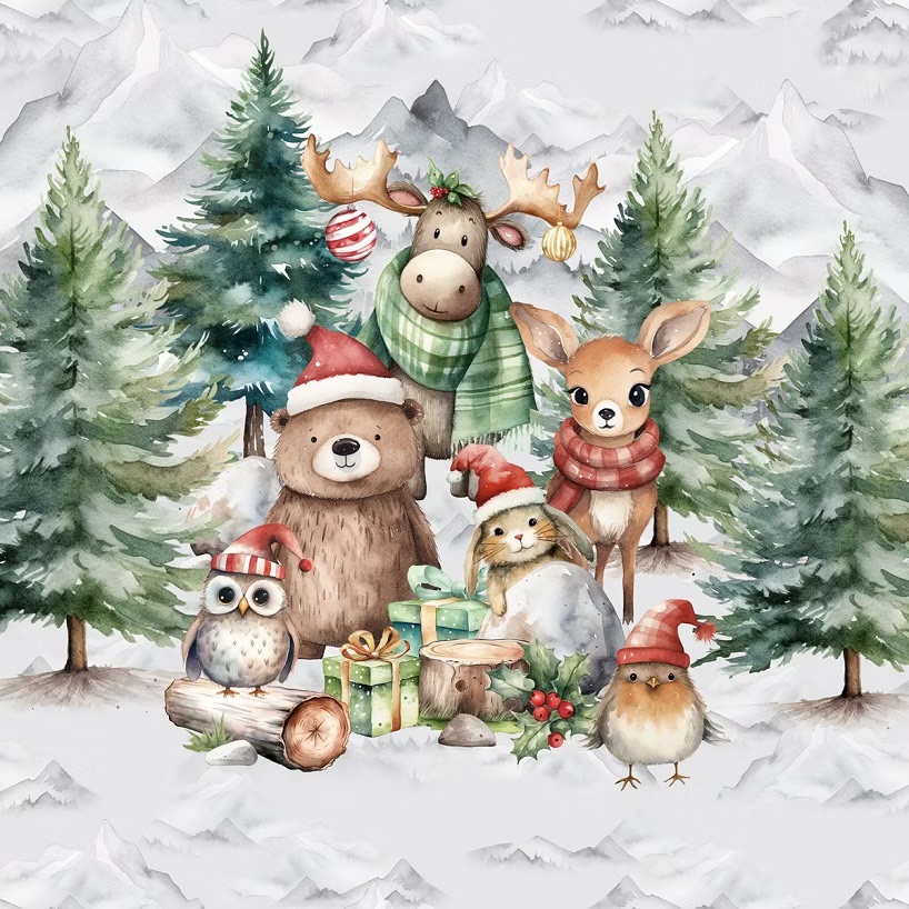 Jul i skogen - Panel