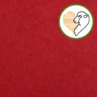 Wool fleece - burgundy