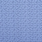 flower blue - Knit fabric
