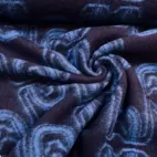 Boiled wool - Eva, blue