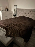 Bäddset, king size - Estelle, choklad