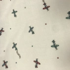 Flygplan Velour-Plysch