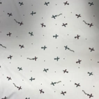 Flygplan Velour-Plysch