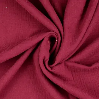 Bordeaux - Enfärgad Muslin
