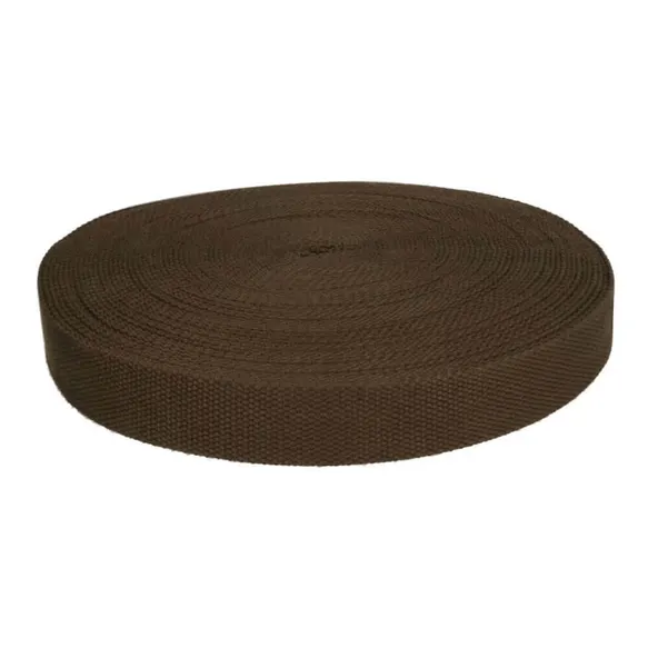 Väskband, 32mm - Brun