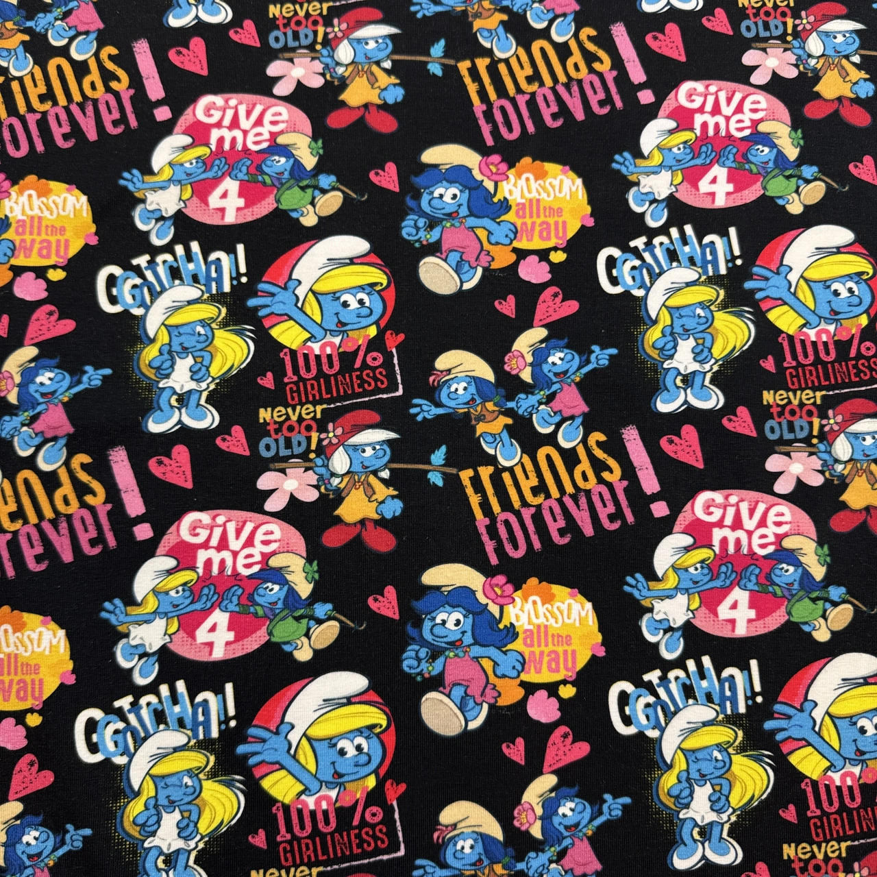 Friends forever, black - Smurfs By ZannaZ