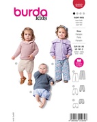 Burda 9202 - Byxa Shorts - Flicka Pojke Baby