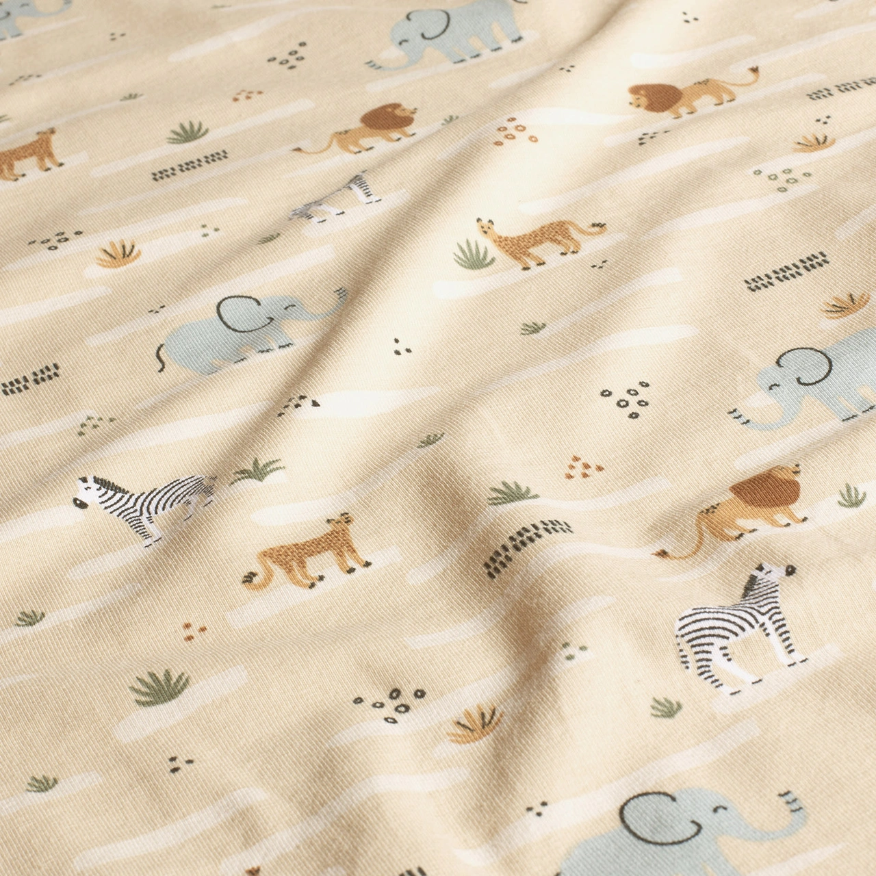 Safari, sand - Jersey fabric