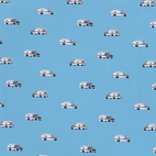 Ambulanser, ljusblå - Trikåtyg