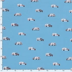 Ambulanser, ljusblå - Trikåtyg