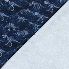 Dino skelett  - Trikåtyg