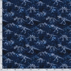 Dino skelett  - Trikåtyg