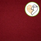 Kokt ull/ Valkloden - bordeaux