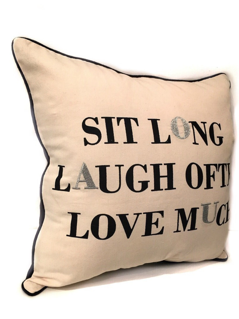 Pillow text