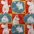 Moomin Check, multi - Moomin By ZannaZ