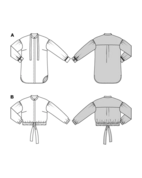 Burda 5723 - Blus - Dam