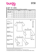 Burda 5730 - Top - Dam