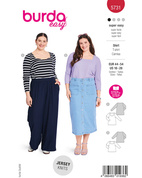 Burda 5731 - Top - Dam