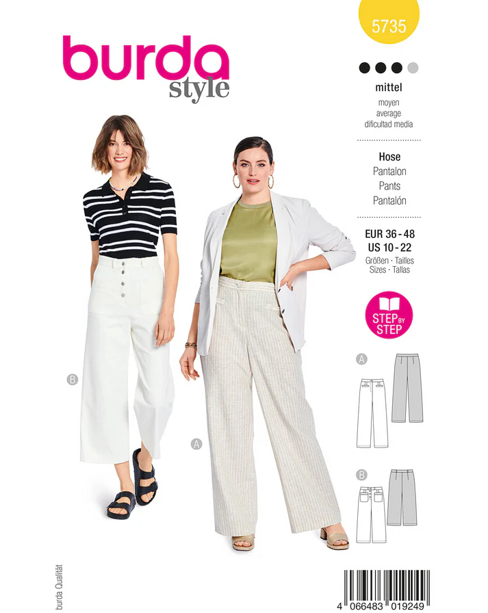 Burda 5735 - Byxa - Dam