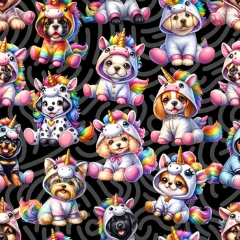 Unicorn Dogs - jogging