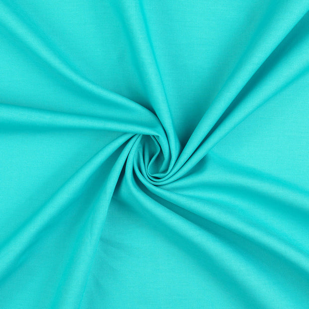 turquoise - Bomullstyg