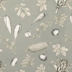 vegetables grå - Bomullstyg ,Vävt