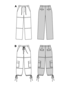 Burda 5740 - Byxa - Dam