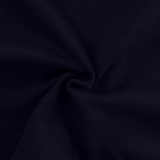 Brushed Solid Color Jogging Fabric - Black