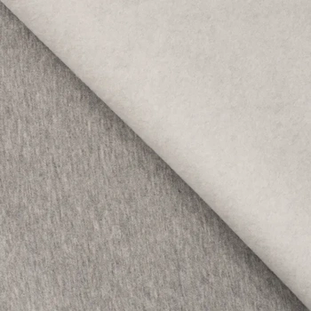 Heavy jogging, brushed - Grey melange