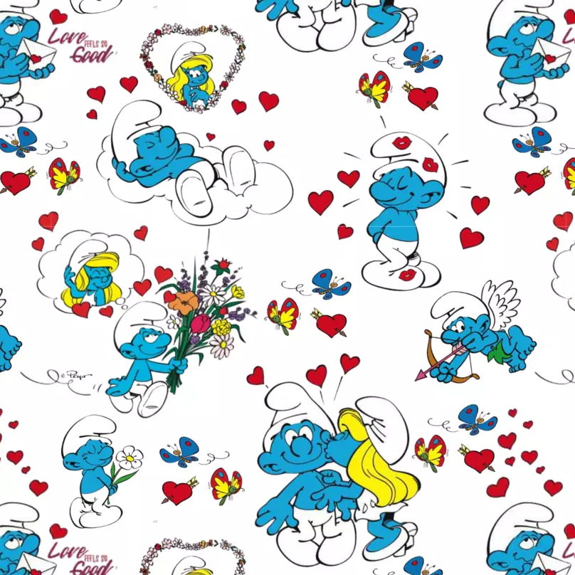 Smurf Love - Smurfs By ZannaZ