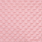 Minky Heart - Old rose