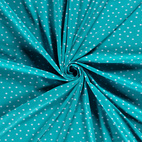 Sofie - Blommor, turquoise
