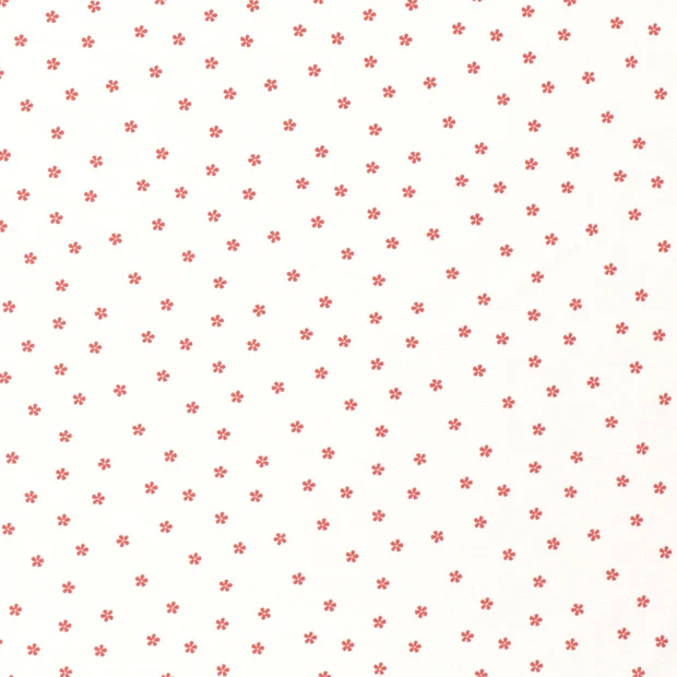 Sofie - Blommor, Optical White