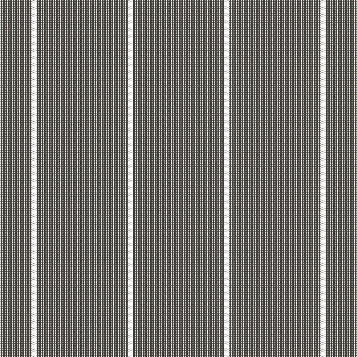 Antigua, Grå-vit Randig - Markisväv