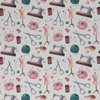 Sewing Accessoires, beige - Panama