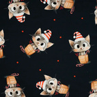 Naughty Kitty Navy - jogging