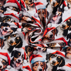 Christmas Dogs Ecru - jogging