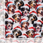 Christmas Dogs Ecru - jogging