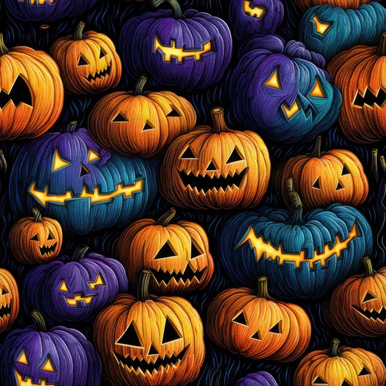 Coloured Pumpkins Orange - jogging