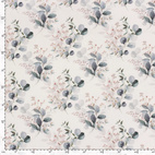 Leaf - Digitaltryckt Muslin tyg