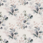 Leaf - Digitaltryckt Muslin tyg