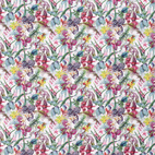Tropiska blommor - Digitaltryckt Muslin tyg