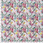 Tropiska blommor - Digitaltryckt Muslin tyg