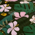 Flowers Dark Green - Jogging