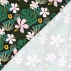 Flowers Dark Green - Jogging