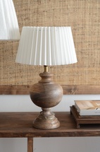 Clark Bordslampa Natural Wood