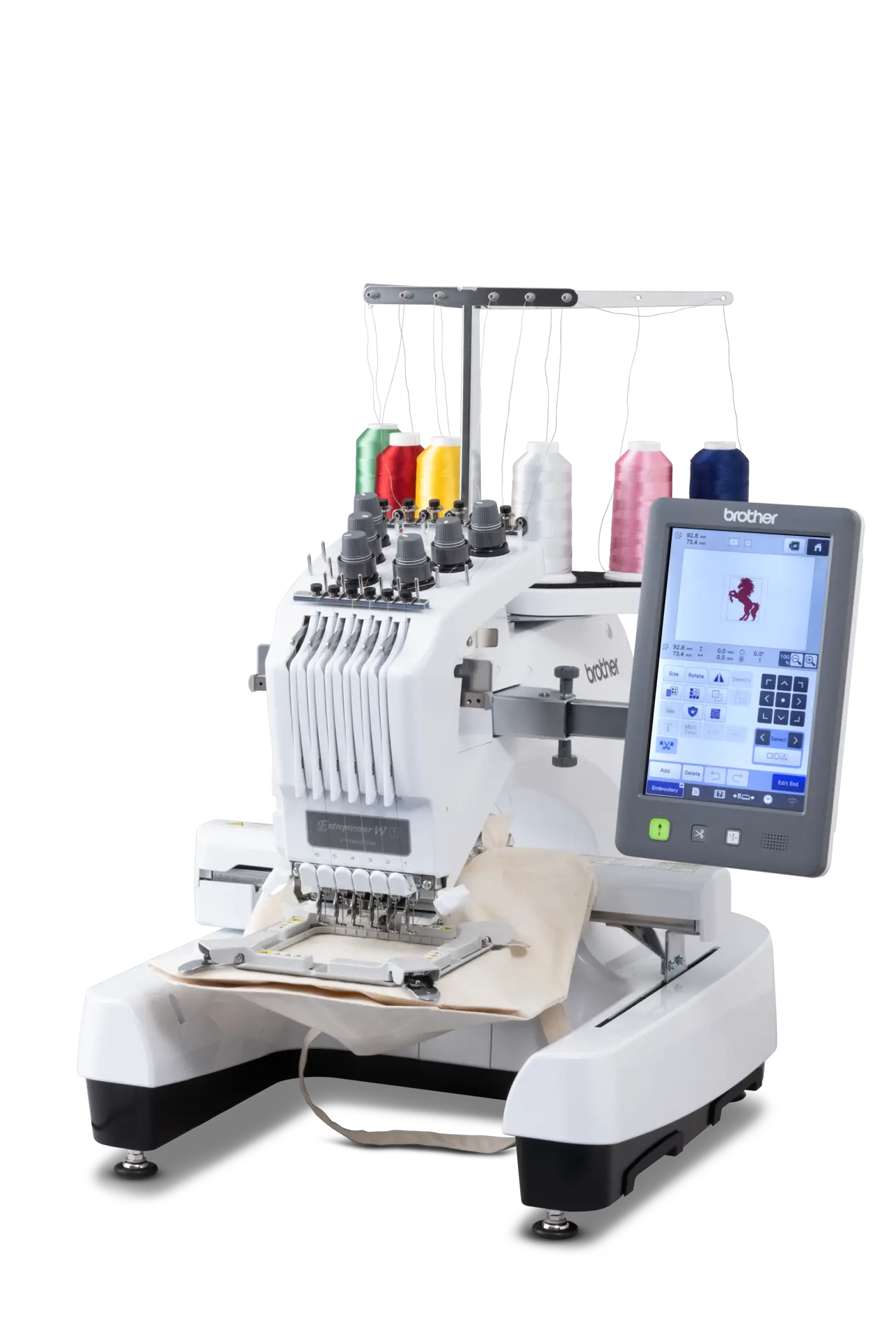 PR680W - Brodymaskin med 6 nålar