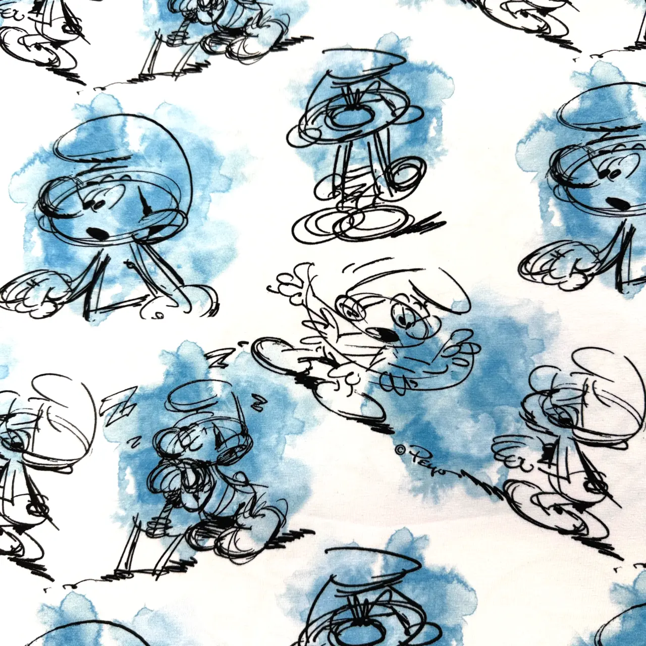 Sketch Smurf - Smurfs By ZannaZ