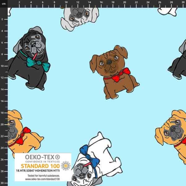 Dogs - Trikåtyg